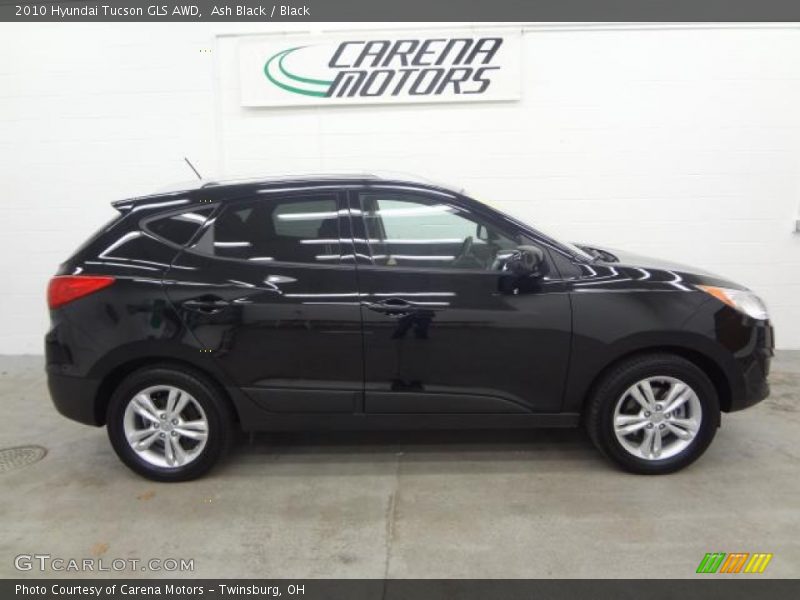 Ash Black / Black 2010 Hyundai Tucson GLS AWD