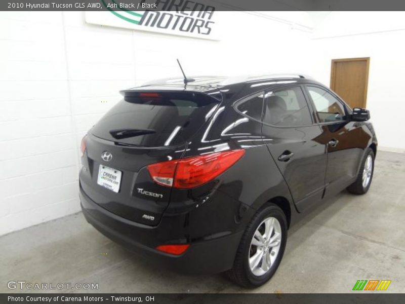 Ash Black / Black 2010 Hyundai Tucson GLS AWD