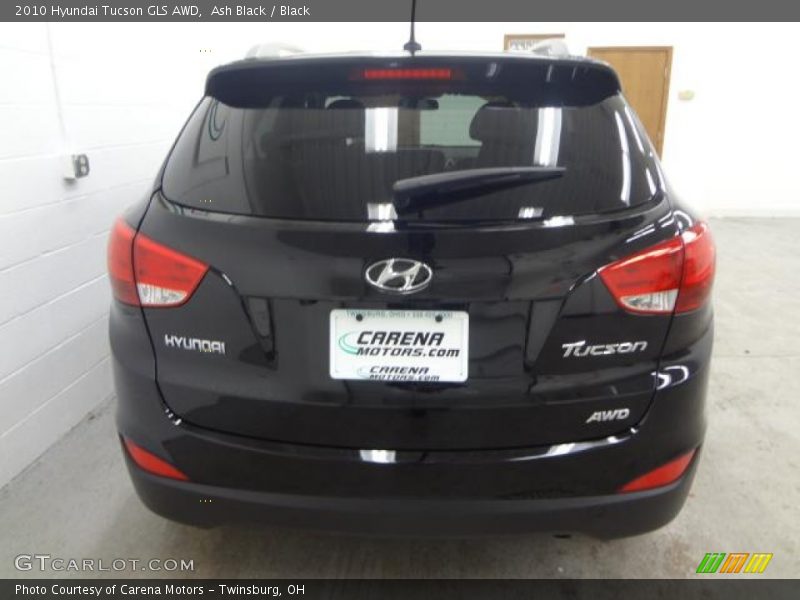 Ash Black / Black 2010 Hyundai Tucson GLS AWD