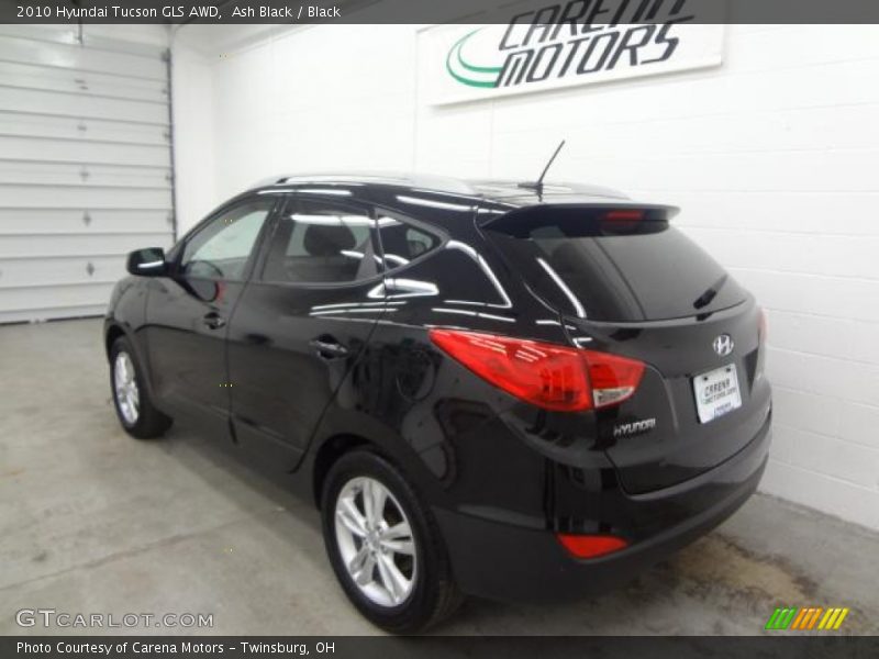 Ash Black / Black 2010 Hyundai Tucson GLS AWD
