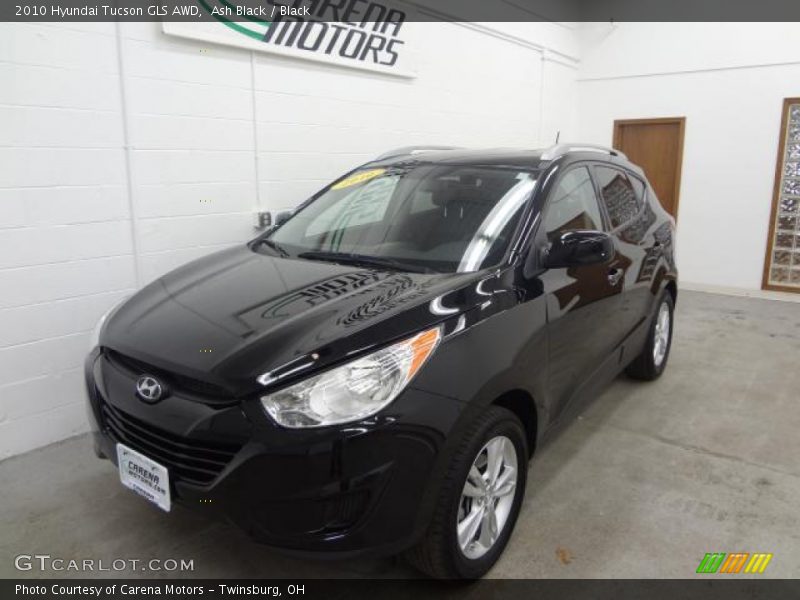 Ash Black / Black 2010 Hyundai Tucson GLS AWD