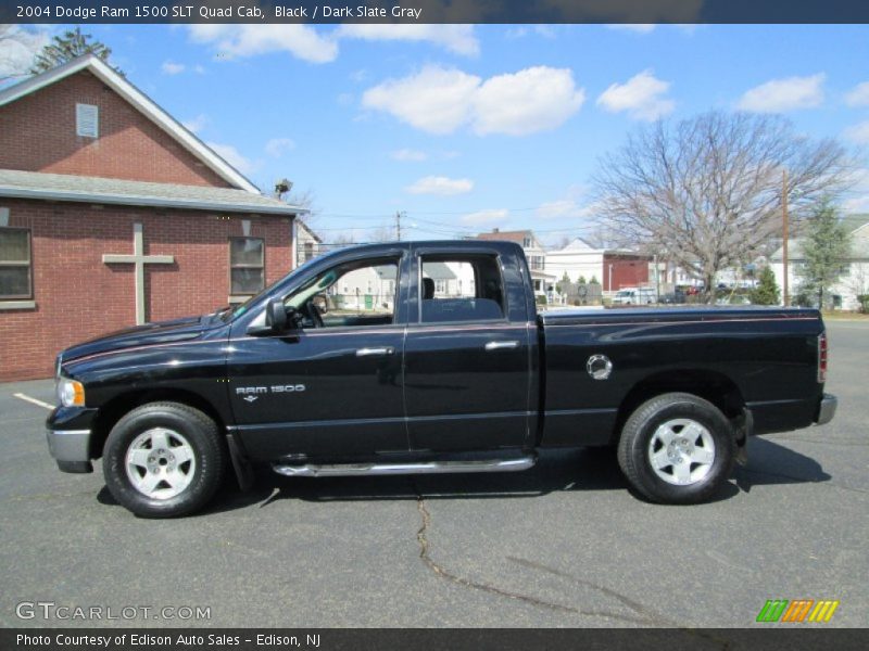 Black / Dark Slate Gray 2004 Dodge Ram 1500 SLT Quad Cab