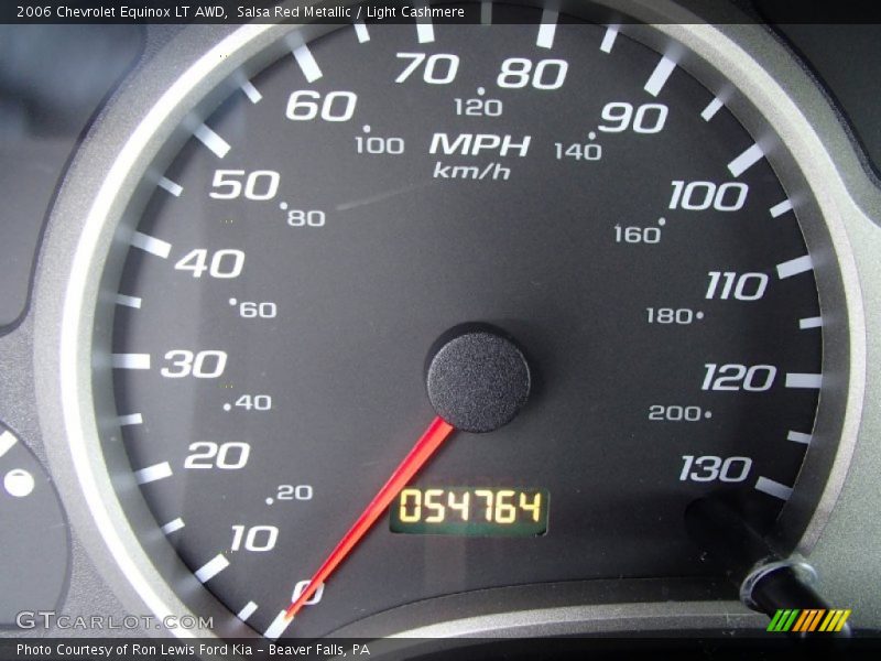 Salsa Red Metallic / Light Cashmere 2006 Chevrolet Equinox LT AWD