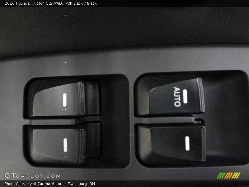 Ash Black / Black 2010 Hyundai Tucson GLS AWD