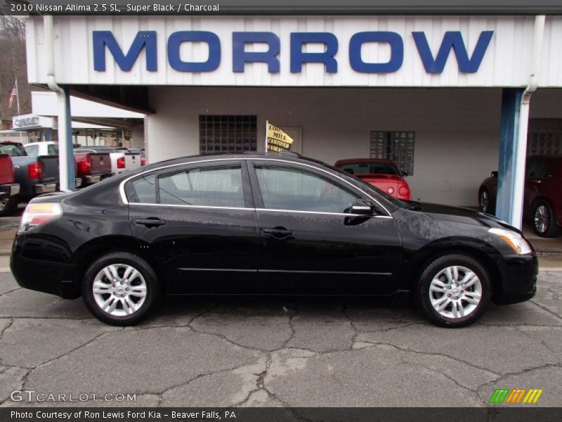 Super Black / Charcoal 2010 Nissan Altima 2.5 SL