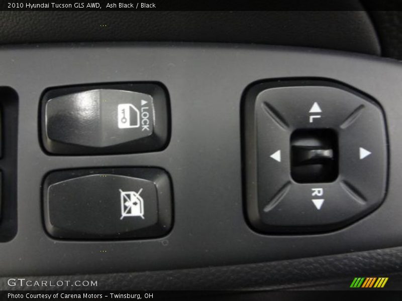 Ash Black / Black 2010 Hyundai Tucson GLS AWD