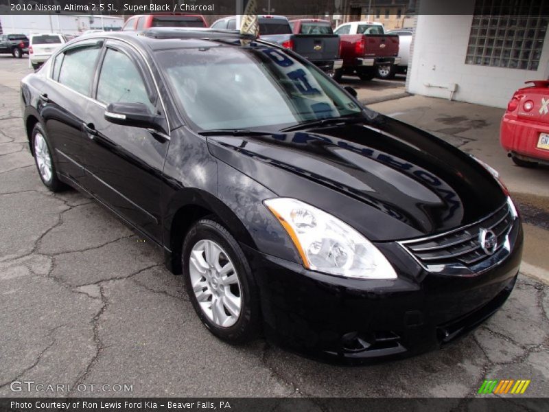 Super Black / Charcoal 2010 Nissan Altima 2.5 SL