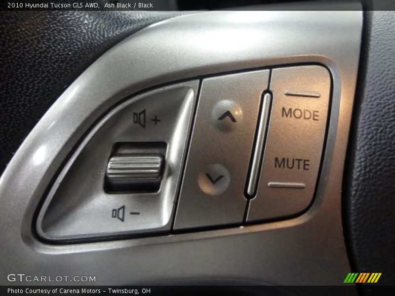 Ash Black / Black 2010 Hyundai Tucson GLS AWD