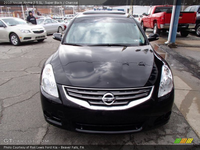 Super Black / Charcoal 2010 Nissan Altima 2.5 SL