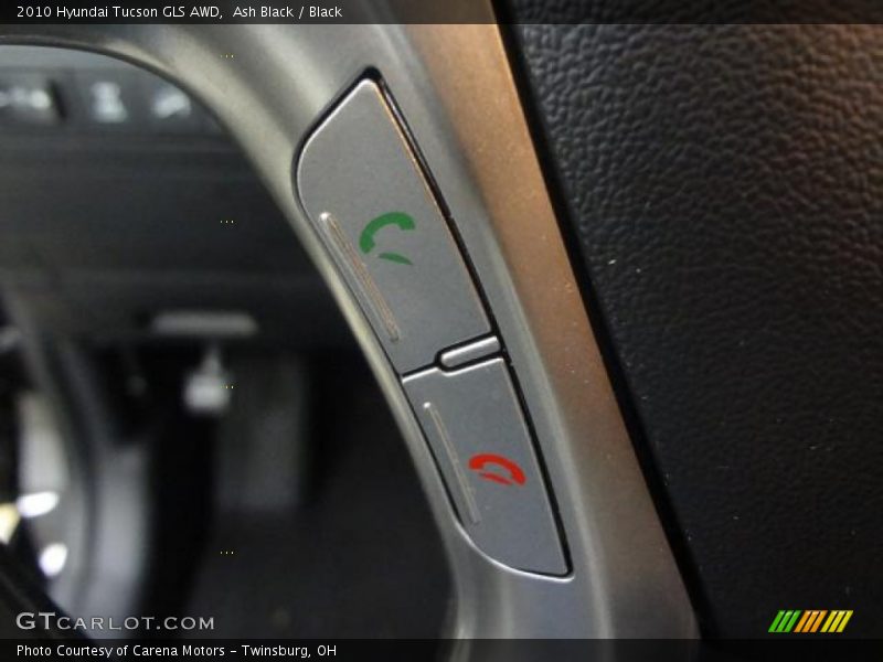 Ash Black / Black 2010 Hyundai Tucson GLS AWD