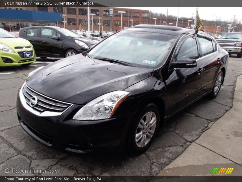 Super Black / Charcoal 2010 Nissan Altima 2.5 SL