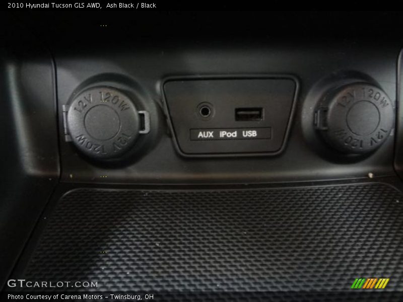 Ash Black / Black 2010 Hyundai Tucson GLS AWD