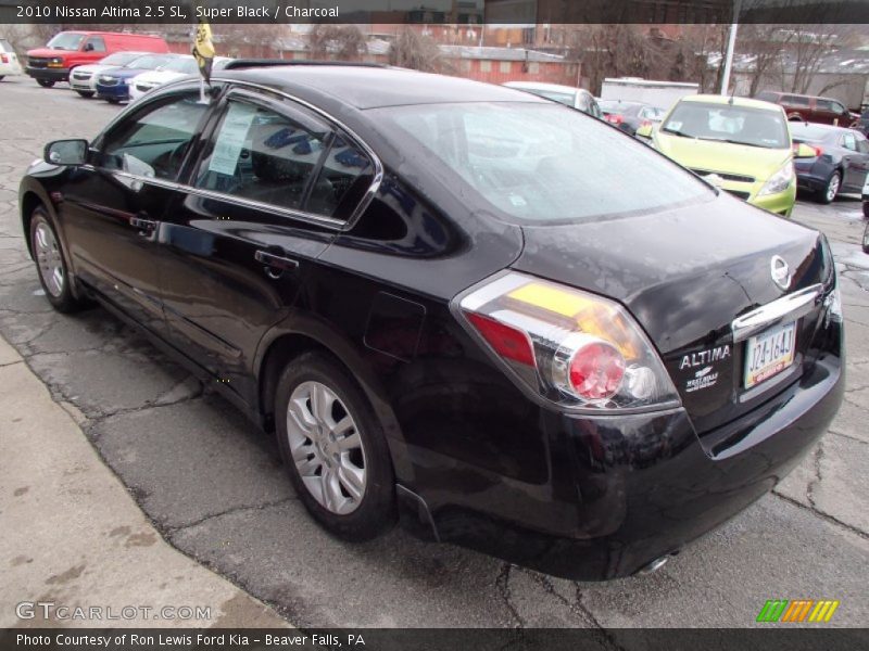 Super Black / Charcoal 2010 Nissan Altima 2.5 SL