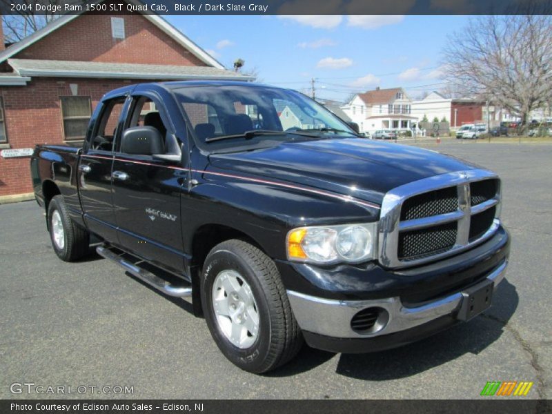 Black / Dark Slate Gray 2004 Dodge Ram 1500 SLT Quad Cab