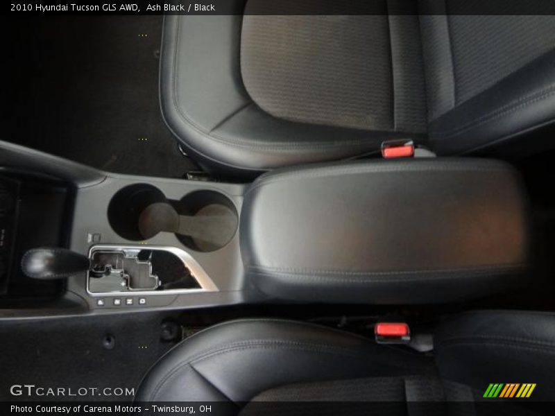 Ash Black / Black 2010 Hyundai Tucson GLS AWD