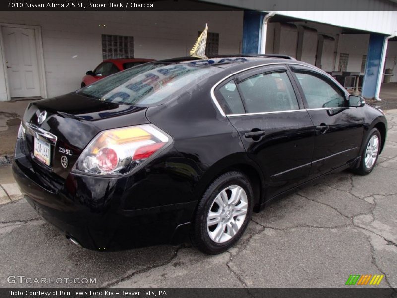 Super Black / Charcoal 2010 Nissan Altima 2.5 SL