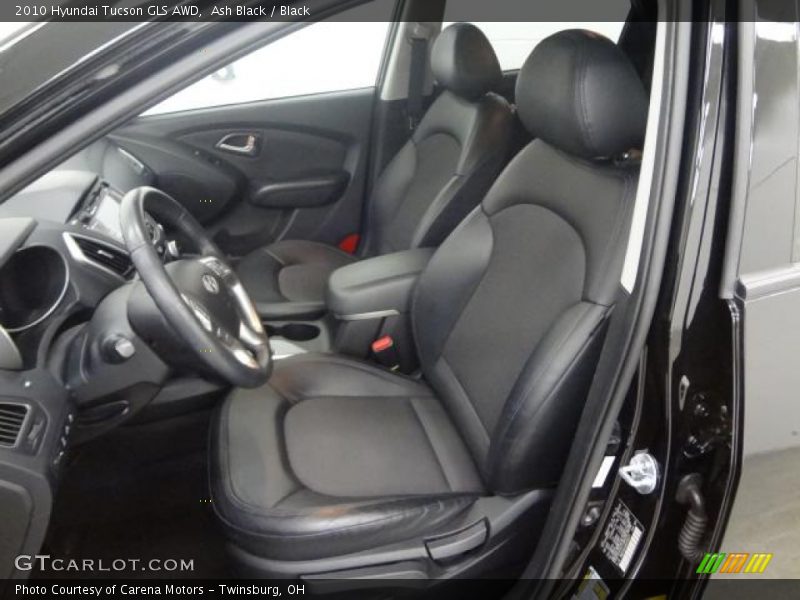 Ash Black / Black 2010 Hyundai Tucson GLS AWD