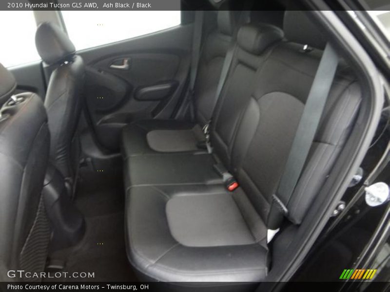 Ash Black / Black 2010 Hyundai Tucson GLS AWD
