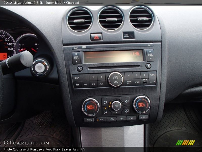 Super Black / Charcoal 2010 Nissan Altima 2.5 SL