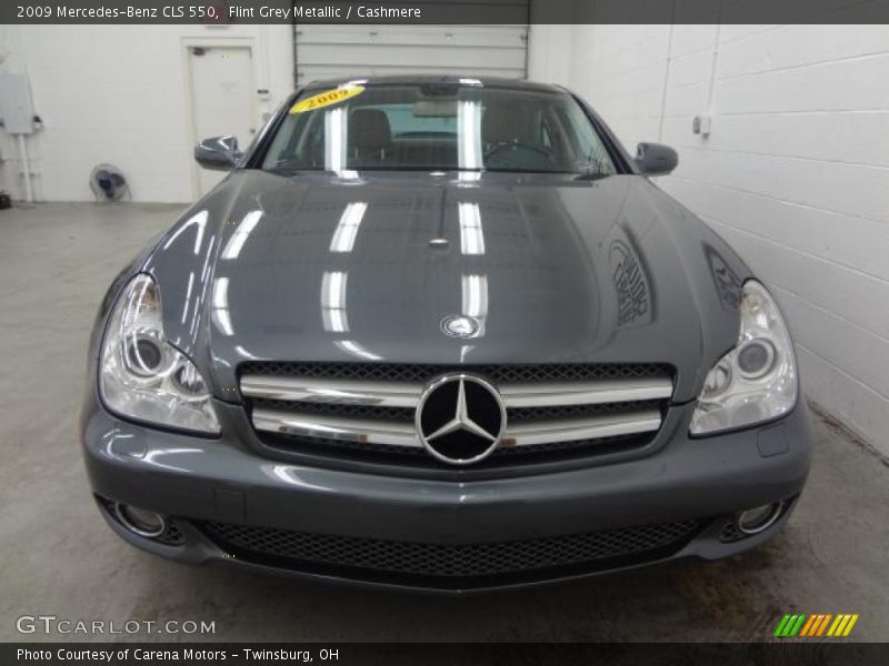 Flint Grey Metallic / Cashmere 2009 Mercedes-Benz CLS 550