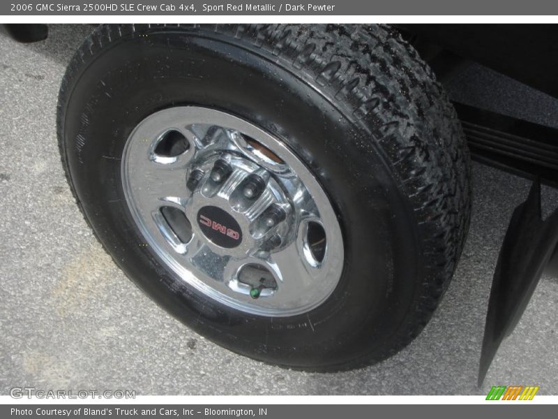 Sport Red Metallic / Dark Pewter 2006 GMC Sierra 2500HD SLE Crew Cab 4x4