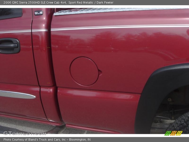 Sport Red Metallic / Dark Pewter 2006 GMC Sierra 2500HD SLE Crew Cab 4x4