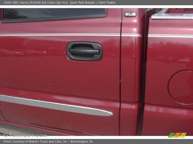 Sport Red Metallic / Dark Pewter 2006 GMC Sierra 2500HD SLE Crew Cab 4x4
