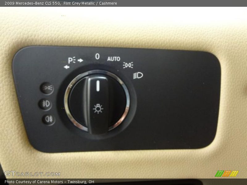 Flint Grey Metallic / Cashmere 2009 Mercedes-Benz CLS 550