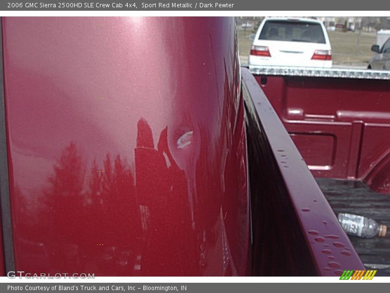 Sport Red Metallic / Dark Pewter 2006 GMC Sierra 2500HD SLE Crew Cab 4x4