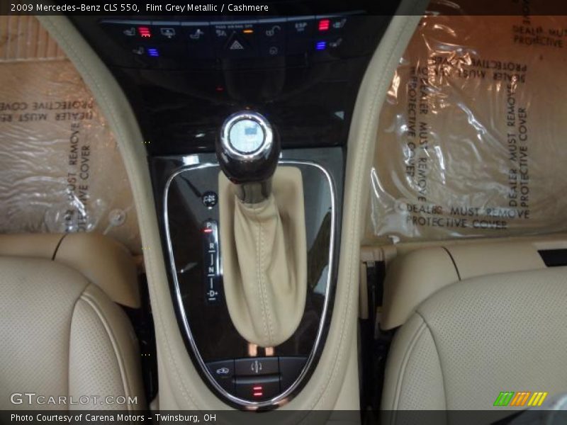 Flint Grey Metallic / Cashmere 2009 Mercedes-Benz CLS 550