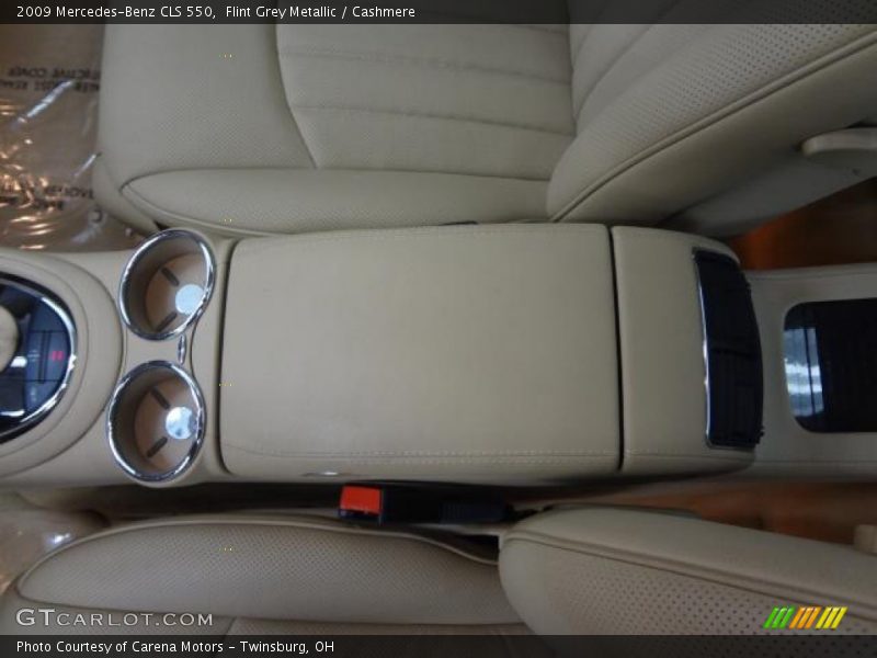 Flint Grey Metallic / Cashmere 2009 Mercedes-Benz CLS 550
