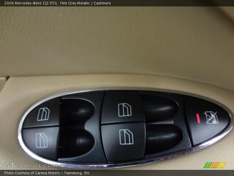 Flint Grey Metallic / Cashmere 2009 Mercedes-Benz CLS 550