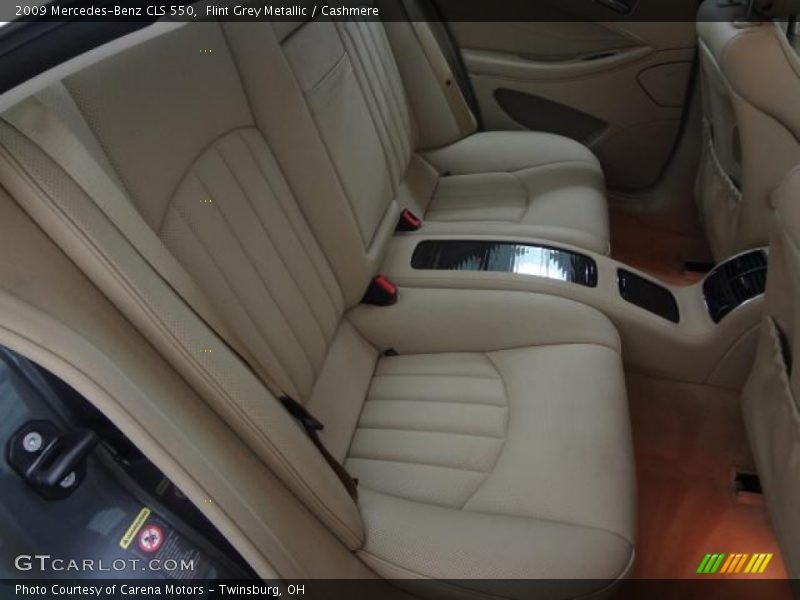 Flint Grey Metallic / Cashmere 2009 Mercedes-Benz CLS 550
