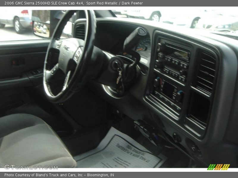 Sport Red Metallic / Dark Pewter 2006 GMC Sierra 2500HD SLE Crew Cab 4x4