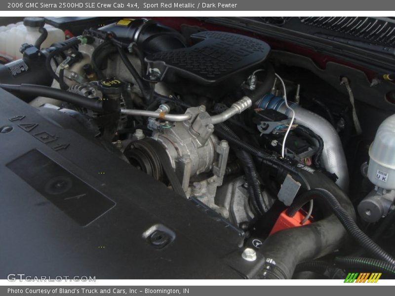 Sport Red Metallic / Dark Pewter 2006 GMC Sierra 2500HD SLE Crew Cab 4x4