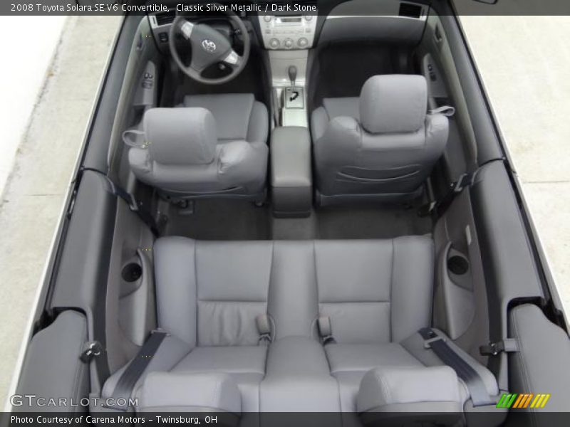 Classic Silver Metallic / Dark Stone 2008 Toyota Solara SE V6 Convertible