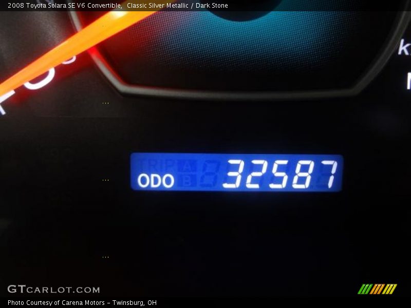 Classic Silver Metallic / Dark Stone 2008 Toyota Solara SE V6 Convertible