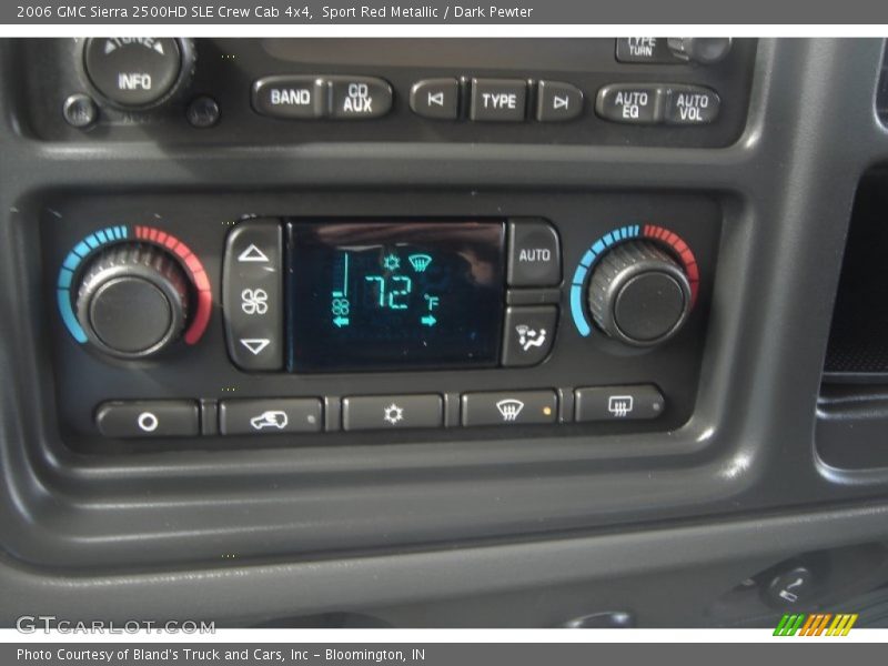 Sport Red Metallic / Dark Pewter 2006 GMC Sierra 2500HD SLE Crew Cab 4x4