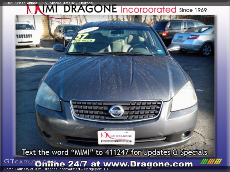 Smoke Metallic / Charcoal 2005 Nissan Altima 2.5 S