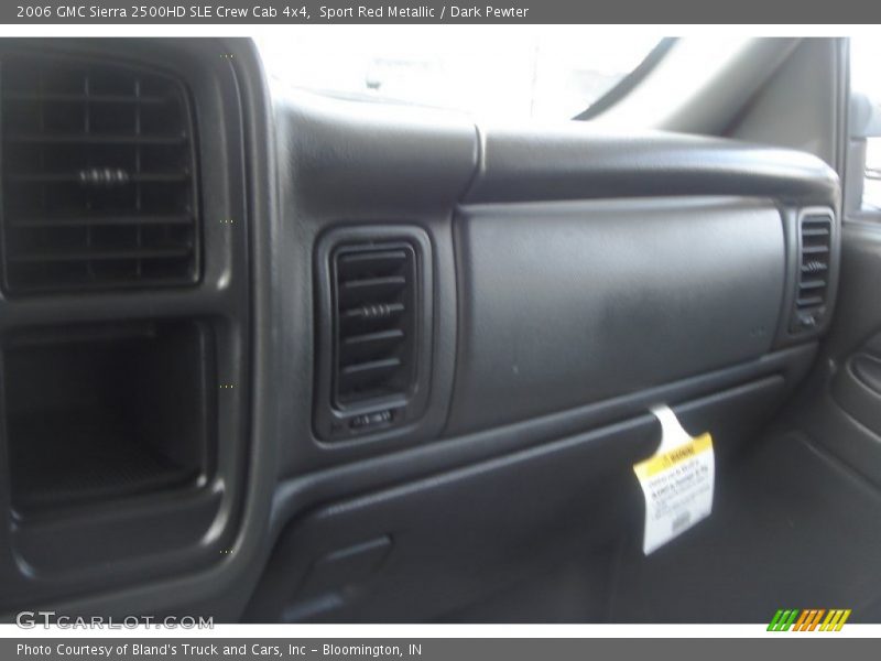 Sport Red Metallic / Dark Pewter 2006 GMC Sierra 2500HD SLE Crew Cab 4x4