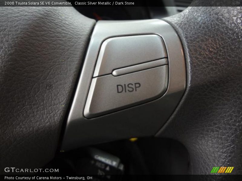 Classic Silver Metallic / Dark Stone 2008 Toyota Solara SE V6 Convertible