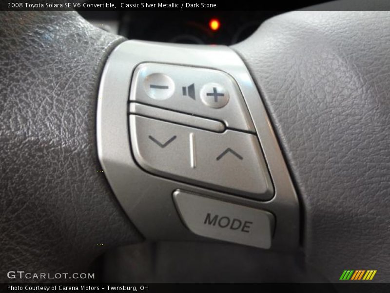 Classic Silver Metallic / Dark Stone 2008 Toyota Solara SE V6 Convertible