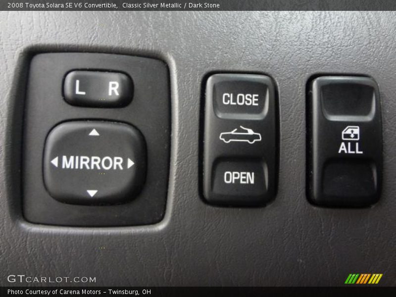 Classic Silver Metallic / Dark Stone 2008 Toyota Solara SE V6 Convertible
