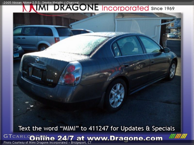 Smoke Metallic / Charcoal 2005 Nissan Altima 2.5 S