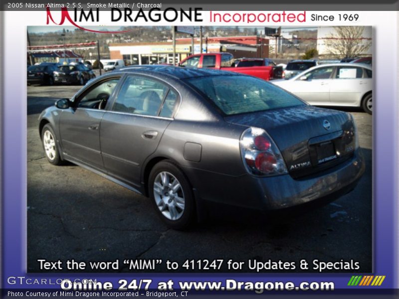 Smoke Metallic / Charcoal 2005 Nissan Altima 2.5 S