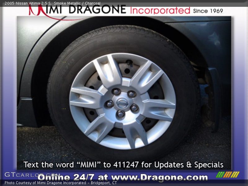 Smoke Metallic / Charcoal 2005 Nissan Altima 2.5 S