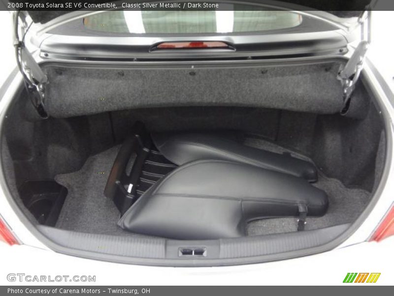 Classic Silver Metallic / Dark Stone 2008 Toyota Solara SE V6 Convertible