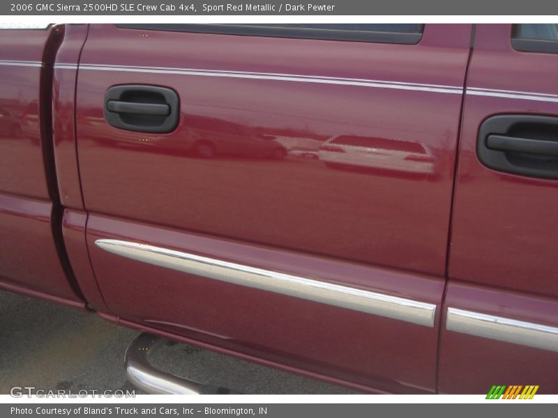 Sport Red Metallic / Dark Pewter 2006 GMC Sierra 2500HD SLE Crew Cab 4x4