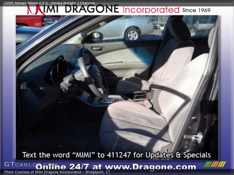 Smoke Metallic / Charcoal 2005 Nissan Altima 2.5 S