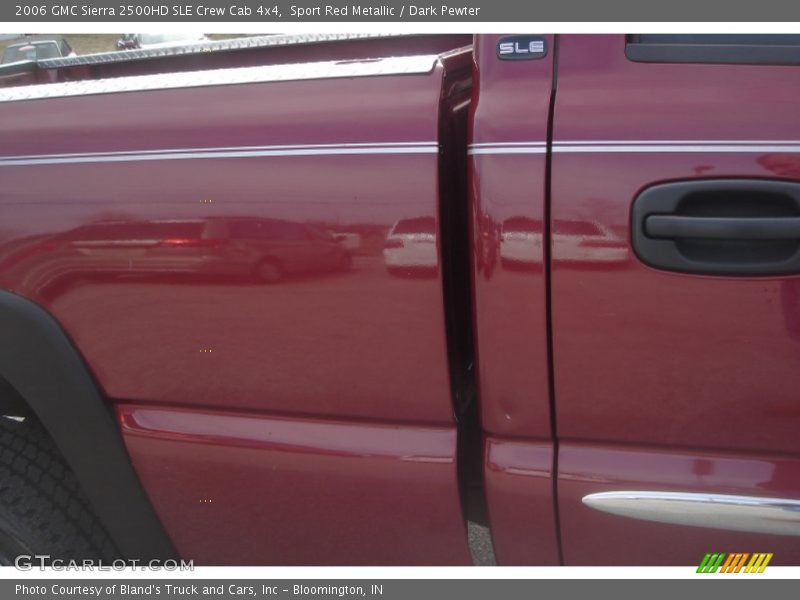 Sport Red Metallic / Dark Pewter 2006 GMC Sierra 2500HD SLE Crew Cab 4x4
